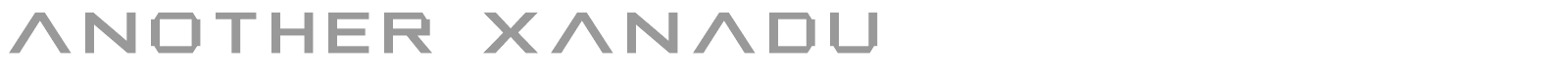 Another Xanadu font preview